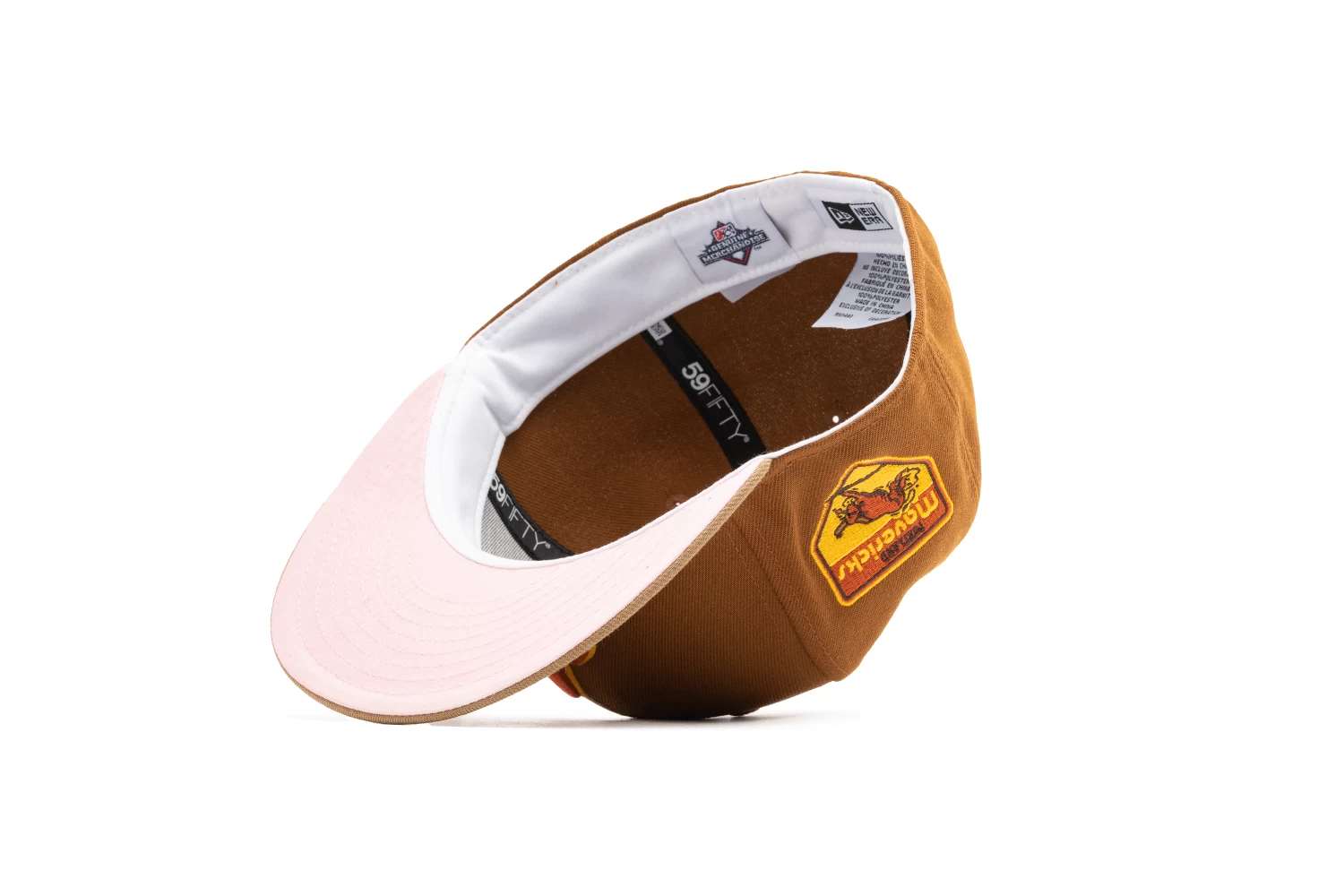 New Era X Politics Portland Mavericks 59FIFTY Fitted Hat - Brown/Khaki 7 New Era X Politics Portland Mavericks 59FIFTY Fitted Hat - Brown/Khaki - Image 5