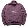 Politics Quarter Zip Fleece - Purple -Fashion clothing Sneaker Politics Politics PurpQtrZip WB 1