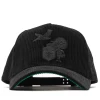 Politics X Reference Saints Pelicans Corduroy Hat - Black -Fashion clothing Sneaker Politics Politics ReferenceBlackHat WAR 102185 WB 1 1