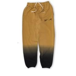 Politics X Alvin Kamara X Standard Issue Drip Sweatpants - Saints Old Gold/Black