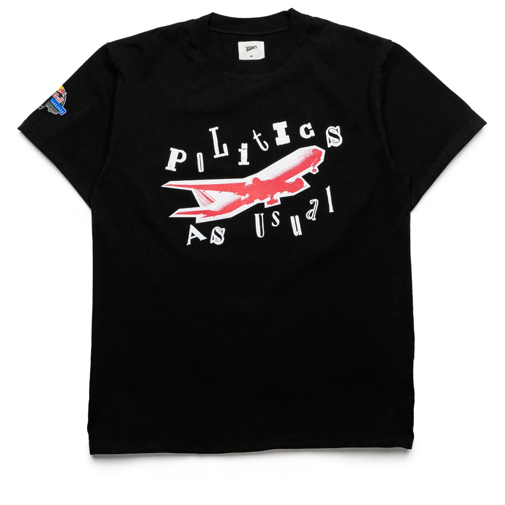 Politics X Red Bull Terminal Tee - Black 3 Politics X Red Bull Terminal Tee - Black