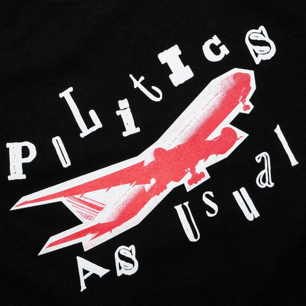 Politics X Red Bull Terminal Tee - Black 5 Politics X Red Bull Terminal Tee - Black - Image 3