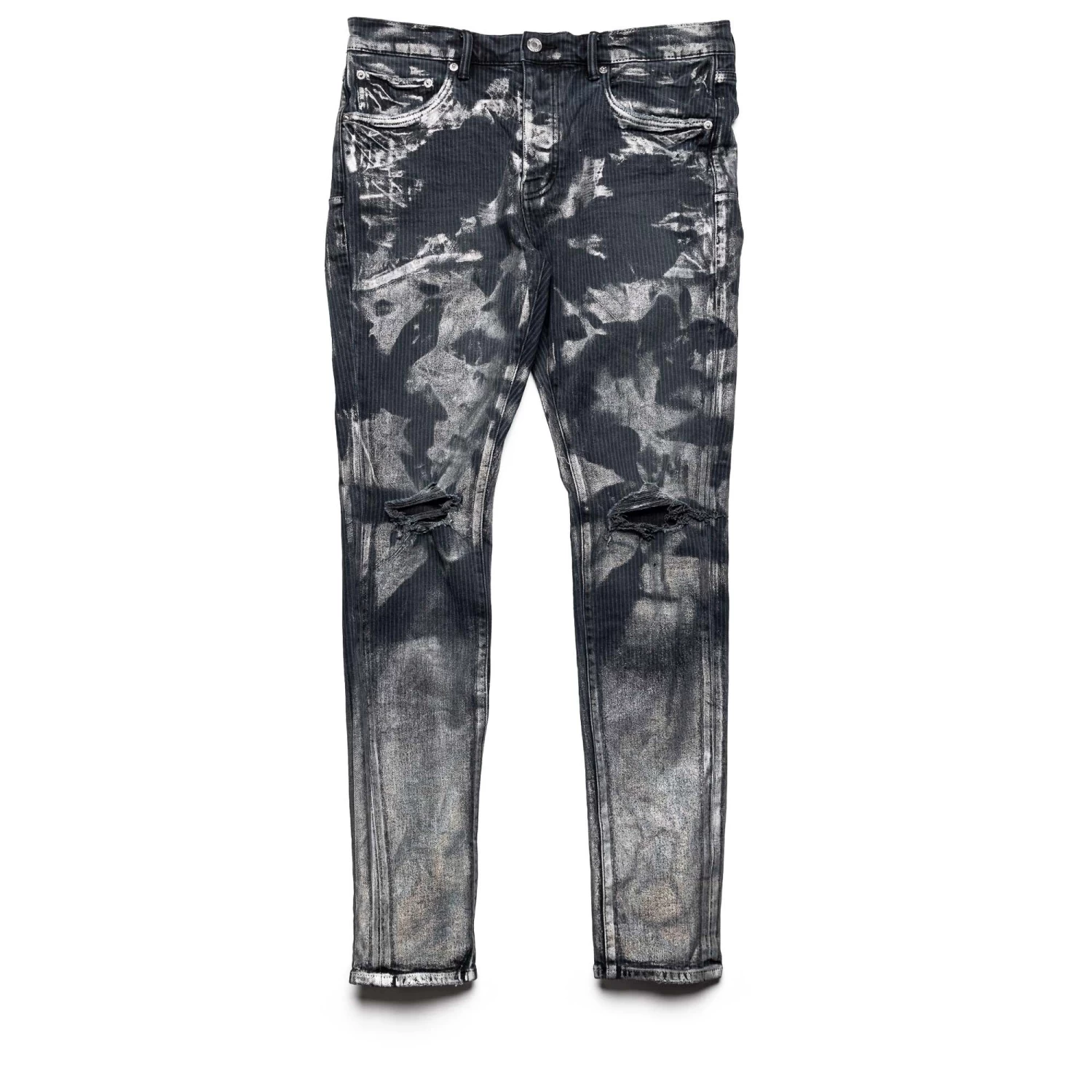 Purple Brand Low Rise Skinny Jean - Anthracite/Hickory 3 Purple Brand Low Rise Skinny Jean - Anthracite/Hickory