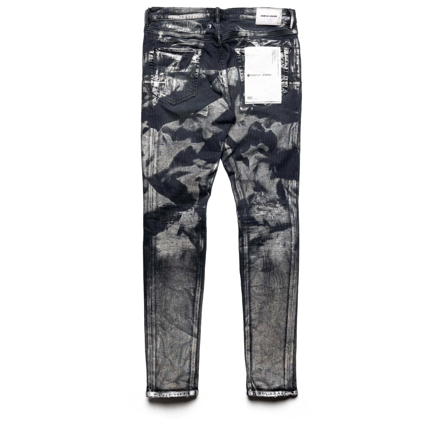 Purple Brand Low Rise Skinny Jean - Anthracite/Hickory 4 Purple Brand Low Rise Skinny Jean - Anthracite/Hickory - Image 2