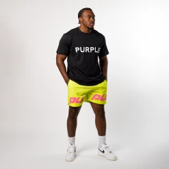 Purple Brand All Around Short - Acid Lime -Fashion clothing Sneaker Politics Purple PreSpring23 131 110700 WB 1 646755f9 b1b7 433e 94fd bbb8f88ef2a7