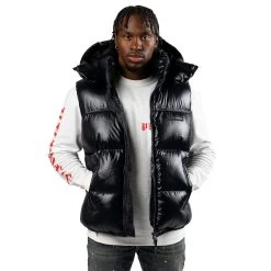 Purple Brand Puffer Vest - Black Beauty -Fashion clothing Sneaker Politics Purple PufferVest 131 109721 WB 1 d8c06d6c 4952 4b08 8343 3a3b7439e91e