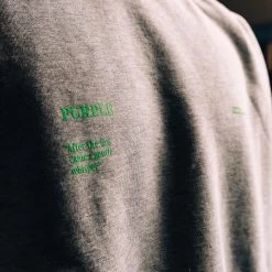 Purple Brand After The Fire Crewneck Sweatshirt - Grey -Fashion clothing Sneaker Politics Purple Feb. 14 28 7274bfa2 6b85 4f8f 9572 fdeae586f85b