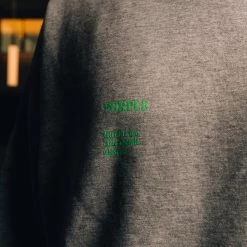 Purple Brand After The Fire Crewneck Sweatshirt - Grey -Fashion clothing Sneaker Politics Purple Feb. 14 29 b776c89d 6e11 4028 9f98 f6bb491433bf