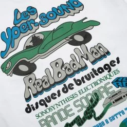 Real Bad Man Les Yper Sound Tee - White 7 Real Bad Man Les Yper Sound Tee - White -Fashion clothing Sneaker Politics RBM May23 131 114144 WB 3