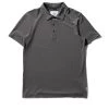 Reigning Champ Polartec Delta Polo - Heather Charcoal