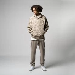 Stampd Camo Hoodie - Leopard -Fashion clothing Sneaker Politics STAMPD Mar23 MODEL 131 111649 WB 1