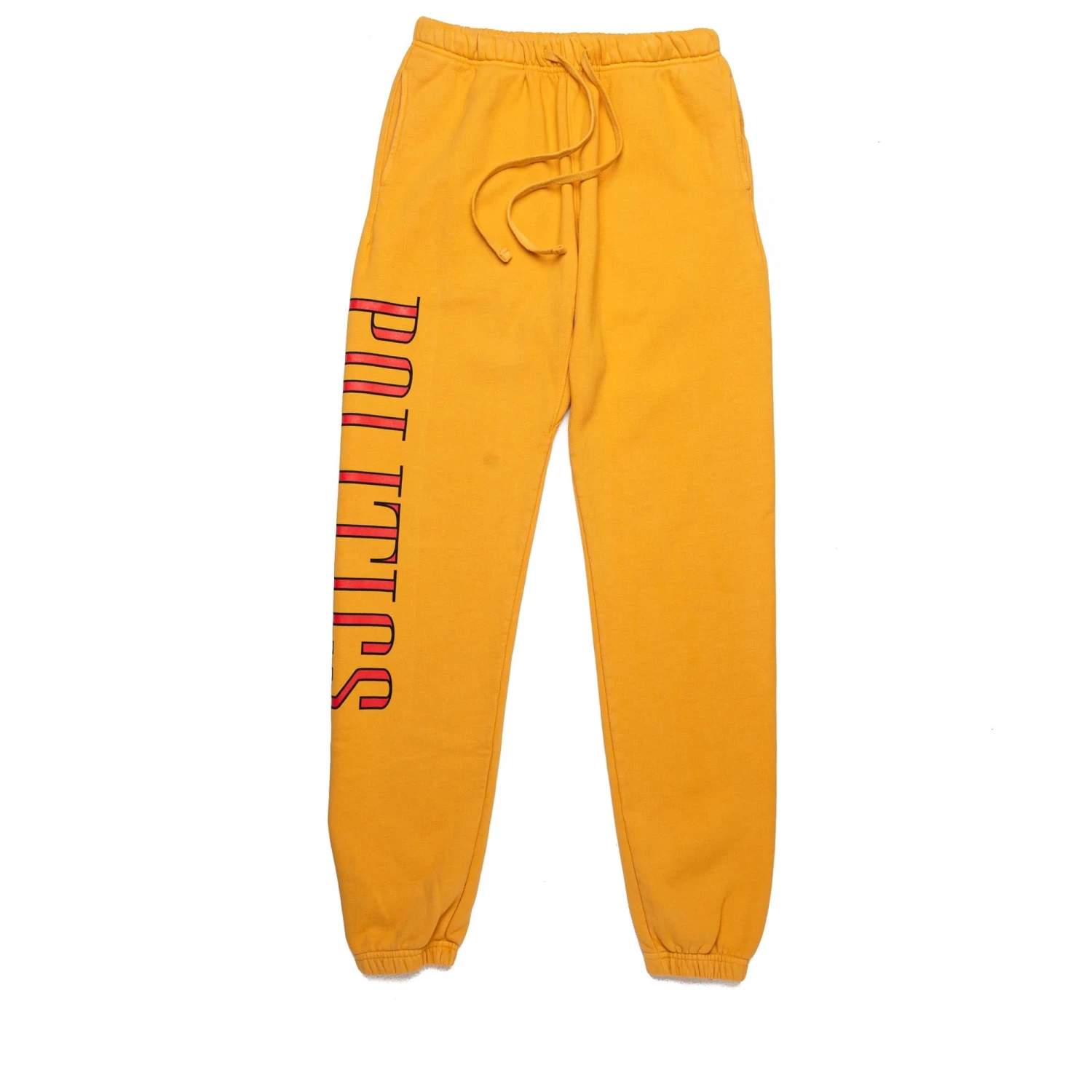 Politics Smoke & Mirrors Sweatpants - Yellow 3 Politics Smoke & Mirrors Sweatpants - Yellow