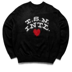 Thisisneverthat T.S.N. Heart Sweater - Black