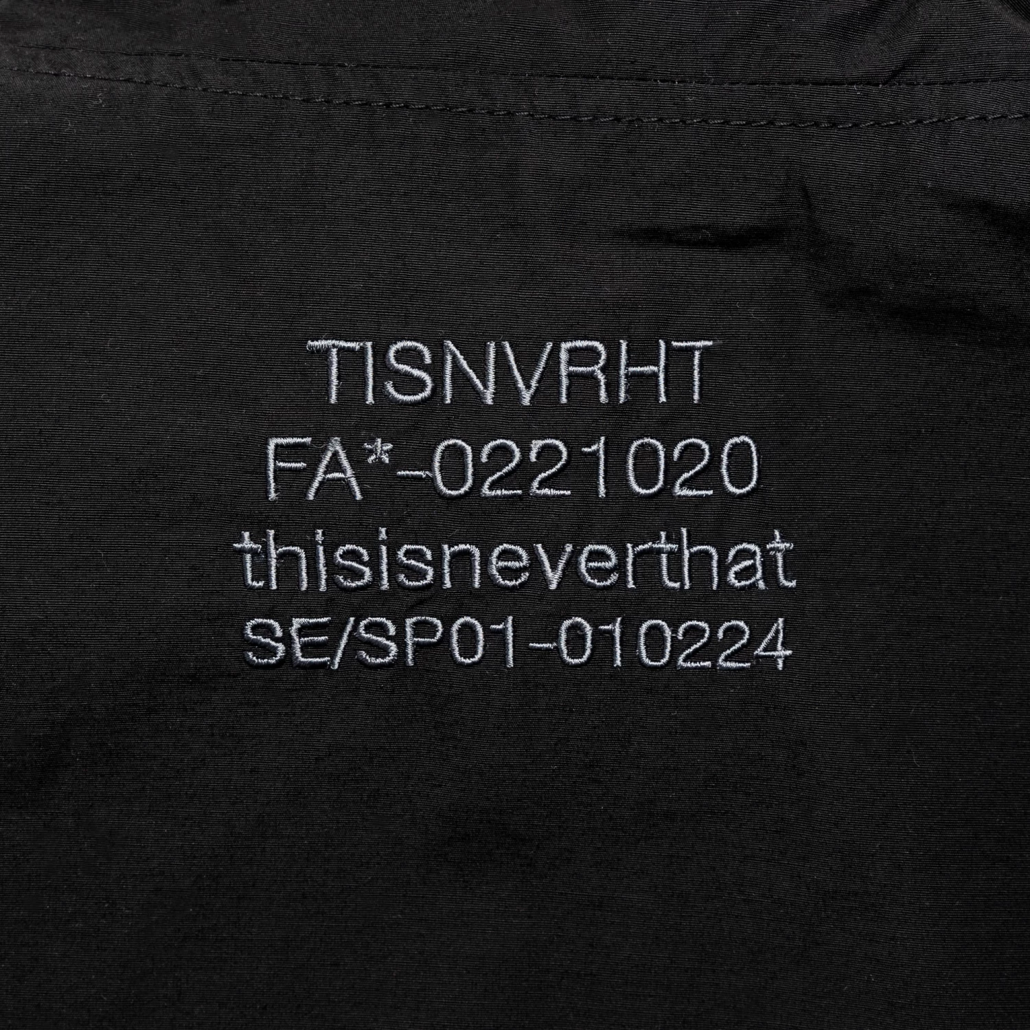 Thisisneverthat Reversible Team Jacket - Black 10 Thisisneverthat Reversible Team Jacket - Black - Image 8