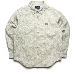 Thisisneverthat Corduroy Floral Shirt - Green