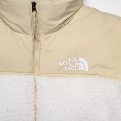 The North Face High Pile Nuptse Jacket - Gardenia White/Gravel -Fashion clothing Sneaker Politics TNF fall22 131 109558 WB 2