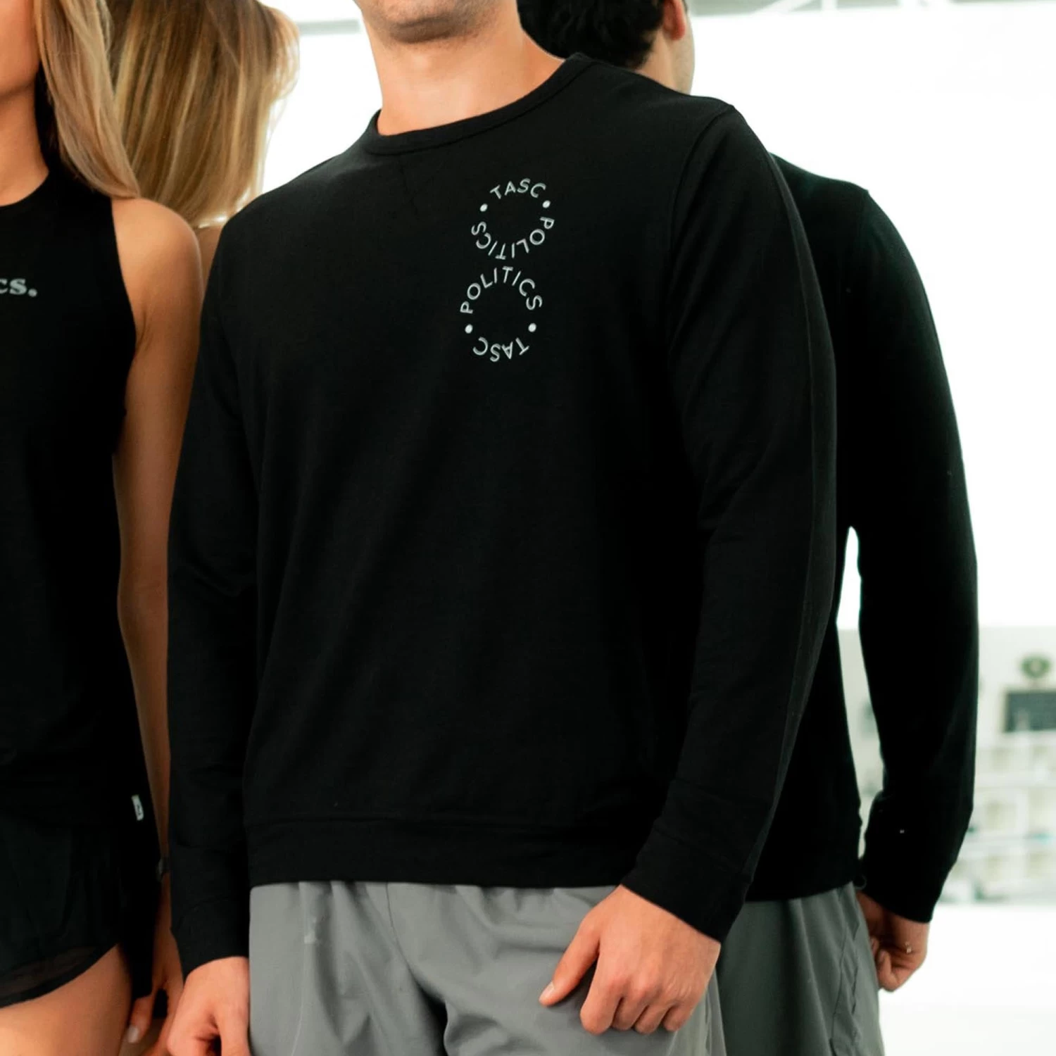 Politics X TASC Legacy Sweatshirt - Black 4 Politics X TASC Legacy Sweatshirt - Black - Image 2