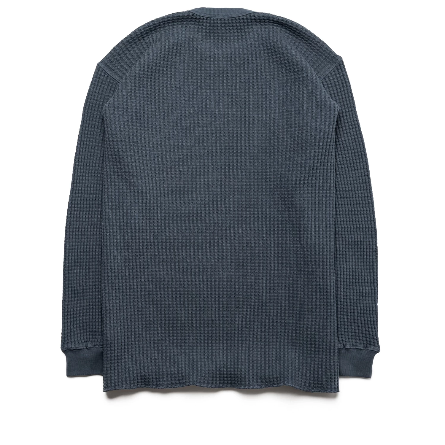 Politics X Standard Issue Thermal Crewneck - Slate 4 Politics X Standard Issue Thermal Crewneck - Slate - Image 2