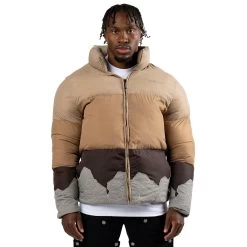TOMBOGO Soil Layer Puffer Vest - Brown 8 TOMBOGO Soil Layer Puffer Vest - Brown -Fashion clothing Sneaker Politics Tombogo SoilPuffer MODEL 131 112086 WB 1