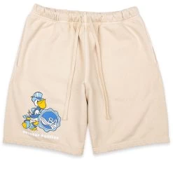 Politics World's Fair Sweat Short - Beige
