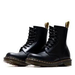 Women's Dr. Martens 1460 Smooth Leather Boot - Black -Fashion clothing Sneaker Politics doc martins 6 45a5a832 8abd 463d bcda 23f3161536a2