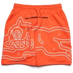 Ice Cream Over And Out Short - Neon Coral