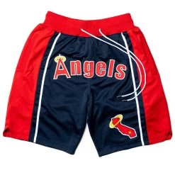 Just Don Los Angeles Angels Shorts - Navy/Red