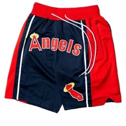 Just Don Los Angeles Angels Shorts - Navy/Red -Fashion clothing Sneaker Politics just don shorts white 3 56872dc5 1f1b 4571 93b1 c435b67ef751