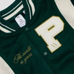 Puma X Rhuigi Varsity Jacket - Green 7 Puma X Rhuigi Varsity Jacket - Green -Fashion clothing Sneaker Politics puma rhuigi 131 113300 WB 2