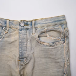 Purple Brand Low Rise Skinny Jean - Faded & Tinted Indigo Fray 9 Purple Brand Low Rise Skinny Jean - Faded & Tinted Indigo Fray -Fashion clothing Sneaker Politics purple PreSpring23 131 110691 WB 2