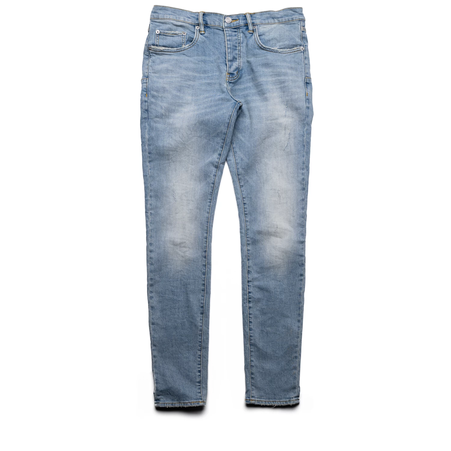 Purple Brand Low Rise Skinny Jean - Light Indigo Wash 3 Purple Brand Low Rise Skinny Jean - Light Indigo Wash