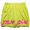 Purple Brand All Around Short - Acid Lime -Fashion clothing Sneaker Politics purple PreSpring23 131 110700 WB 1