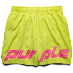 Purple Brand All Around Short - Acid Lime