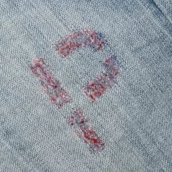 Purple Brand Low Rise Skinny Jean - Light Indigo Embroidery Punch P -Fashion clothing Sneaker Politics purple SS23 131 111458 WB 2