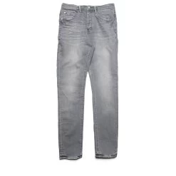 Purple Brand Mid Rise Straight Jean - Faded Grey Aged