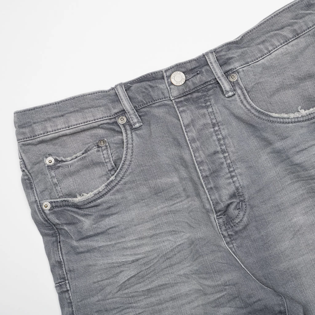 Purple Brand Mid Rise Straight Jean - Faded Grey Aged 6 Purple Brand Mid Rise Straight Jean - Faded Grey Aged - Image 4