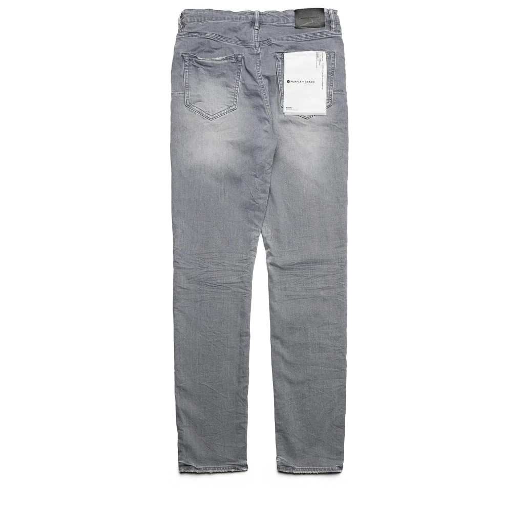 Purple Brand Mid Rise Straight Jean - Faded Grey Aged 4 Purple Brand Mid Rise Straight Jean - Faded Grey Aged - Image 2