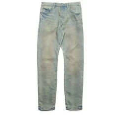 Purple Brand Mid Rise Straight Jean - Light Indigo Dirty Wax