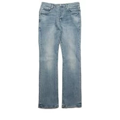 Purple Brand Low Rise Bootcut Jean - Washed Mid Indigo