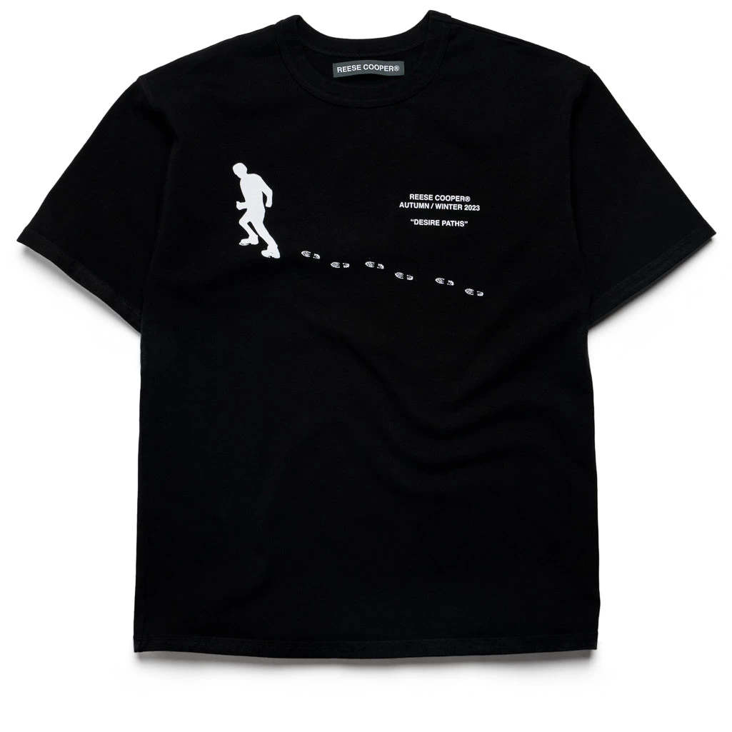 Reese Cooper Desire Paths Tee - Black 3 Reese Cooper Desire Paths Tee - Black