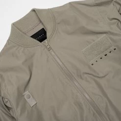 Stampd Travel Bomber Jacket - Smoke -Fashion clothing Sneaker Politics stampd Jan23 131 111370 WB 2