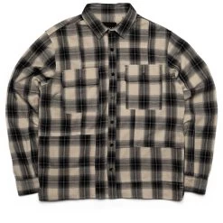 Stampd Plaid Mason Shirt - White