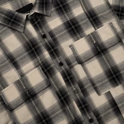 Stampd Plaid Mason Shirt - White -Fashion clothing Sneaker Politics stampd jan23 131 111363 WB 2