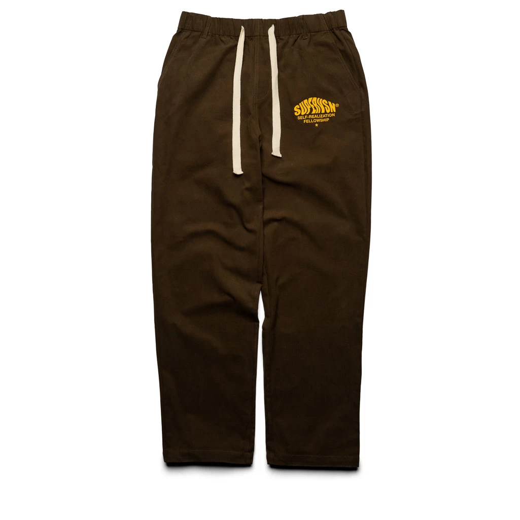 Supervsn Self Realization Pant - Brown 3 Supervsn Self Realization Pant - Brown