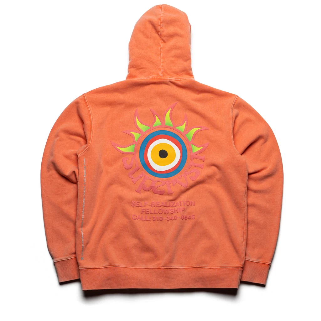Supervsn Flare Hoodie - Salmon 4 Supervsn Flare Hoodie - Salmon - Image 2