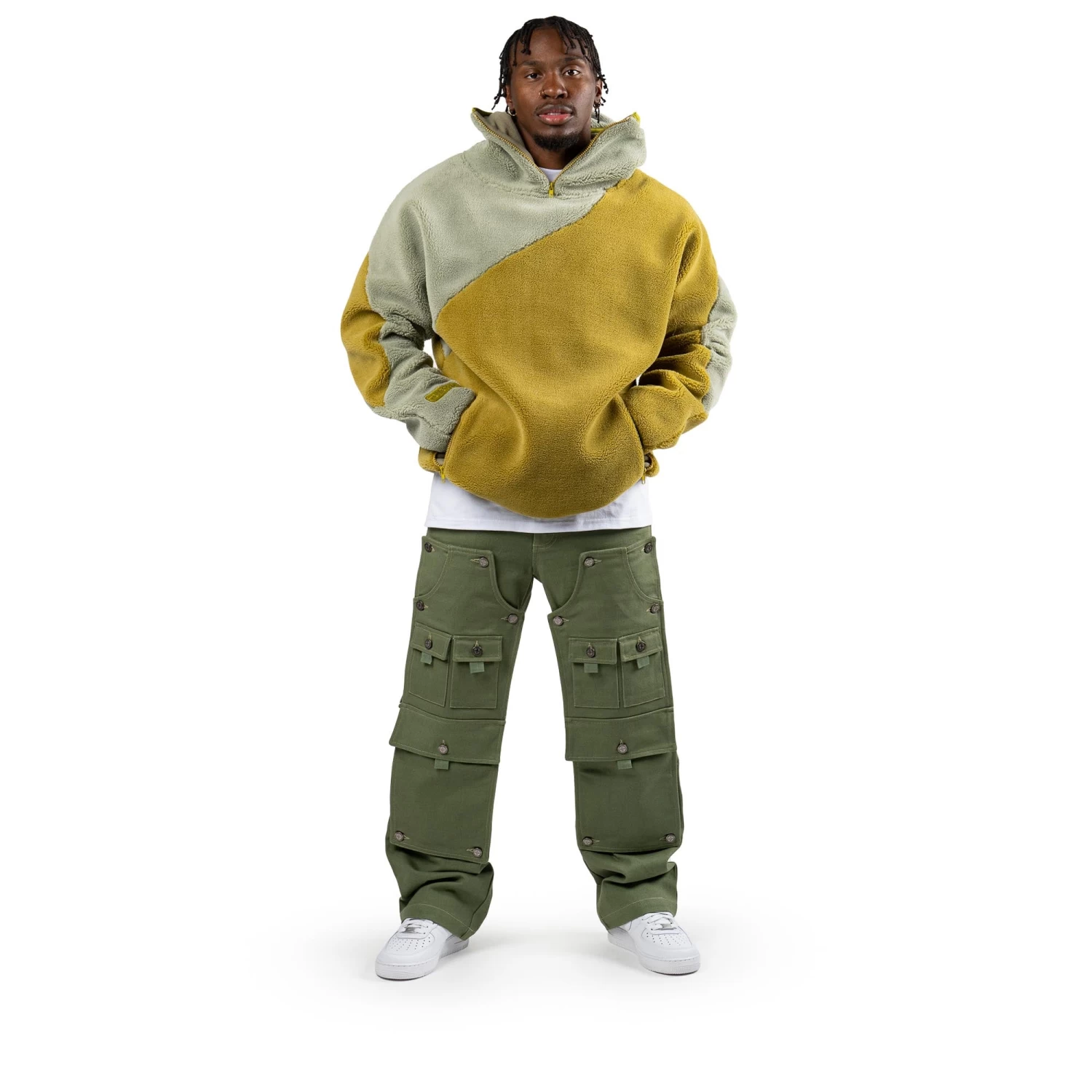 TOMBOGO Double Knee Pant - Olive 5 TOMBOGO Double Knee Pant - Olive - Image 3