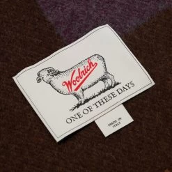 One Of These Days X Woolrich Wool Blend Jacquard Horses Blanket - Multi -Fashion clothing WOOLRANCH 7740