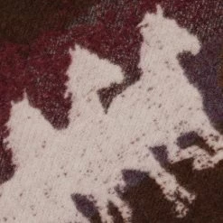 One Of These Days X Woolrich Wool Blend Jacquard Horses Blanket - Multi -Fashion clothing WOOLRANCH 7742