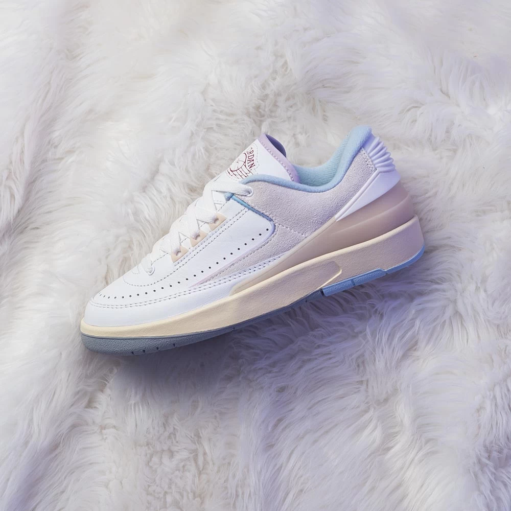 Women's Air Jordan 2 Retro Low 'Look, Up In The Air' - Summit White/Varsity Red 10 Women's Air Jordan 2 Retro Low 'Look, Up In The Air' - Summit White/Varsity Red - Image 8